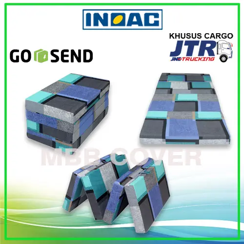 Kasur Busa Lipat 4 Inoac 90 x 200 x 5 cm garansi 2