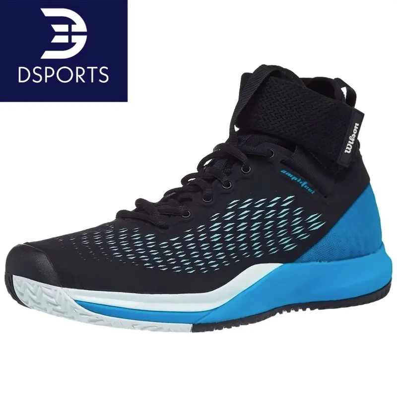 Wilson Amplifeel 2.0 2021 Black Blue ( Tennis Shoes Sepatu Tenis ) ORI 0