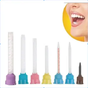 Dental mixing tip point / mixing tip brown yellow ungu pink blue