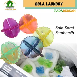 Bola Karet Mesin Cuci Washing Laundry Magic Ball Bola Pencuci Baju