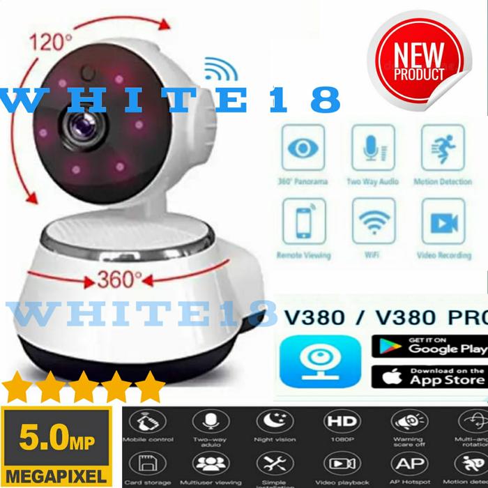 Jual IP Cctv V380 / V380Pro Smart Wifi Camera Indoor / Outdoor Wireless ...