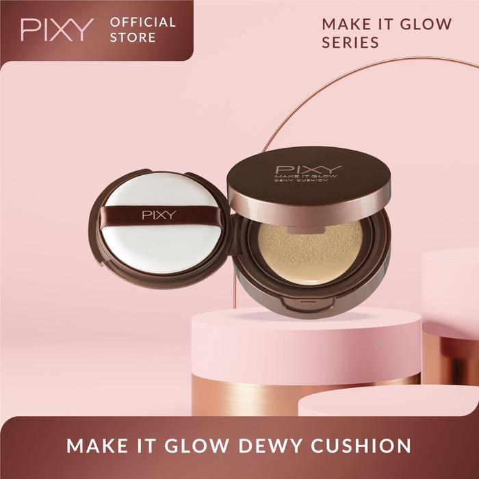 Gambar PIXY Make It Glow Dewy Cushion 301 Medium Beige dari Pixy Official Store Kota Administrasi Jakarta Barat Tokopedia