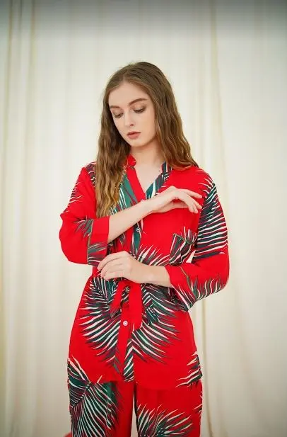 Pakaian Tidur Piyama Wanita Kekinian Model TERBARU Secretcharm Ravella