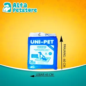 Uni Pet Underpad Alas Pipis Poop Kucing anjing Perlak Hewan