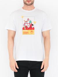 Gambar Skelly Kaos Christmas Pria Wanita Academy Of Santa Portrait White - Putih, S dari Skelly Official Kota Administrasi Jakarta Selatan 2 Tokopedia