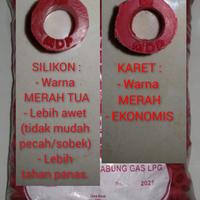 Gambar Karet Seal / Sil Tabung Gas SILIKON isi 100 pcs Elpiji / LPG SNI dari JARVIS 89 Kota Administrasi Jakarta Barat 2 Tokopedia