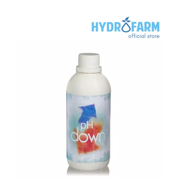 Gambar Hydrofarm - PH Down Solution / Solusi Hidroponik PH Turun (500ml) dari Hydrofarm Indonesia Kota Administrasi Jakarta Barat Tokopedia