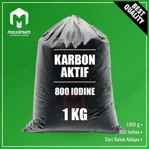 Karbon Aktif Iodine 800 1Kg / Active Carbon / Activated Charcoal 1 Kg