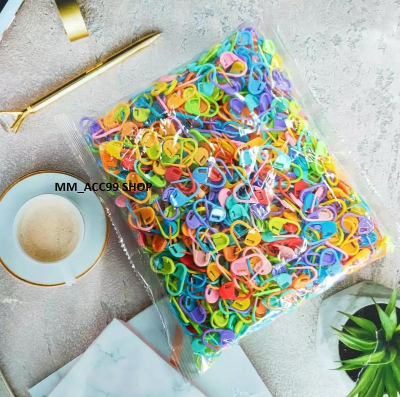 Peniti Plastik/Peniti Hijab/Penanda Rajutan Warna-Warni 50 PCS - Shop ...