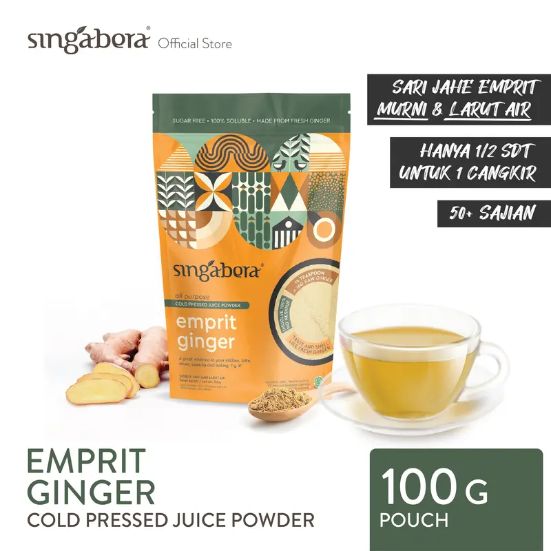 Promo] Singabera Premium Ginger Drink (Minuman Jahe) Mix Pack