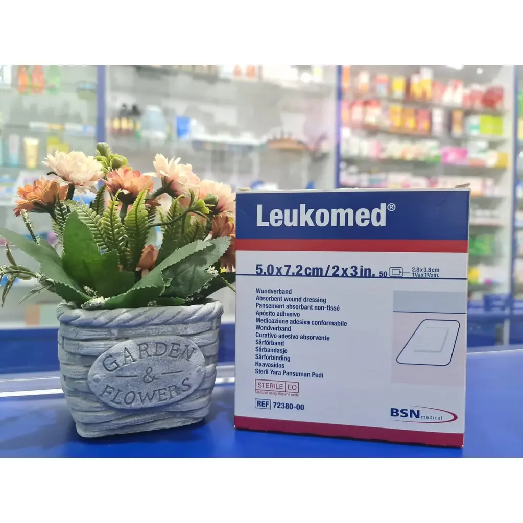 Leukomed 5 x 7,2 - Plester Penutup Luka Tahan Air
