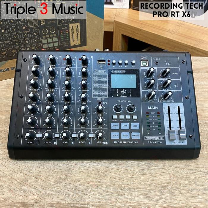Jual RECORDING TECH Pro RTX6 Mixer Audio USB 6 Channel - Kota Bandung ...