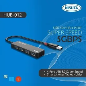 MIKUSO USB HUB 3.0 USB 4 Port Super Speed 5GBPS HUB 012 - ORIGINAL