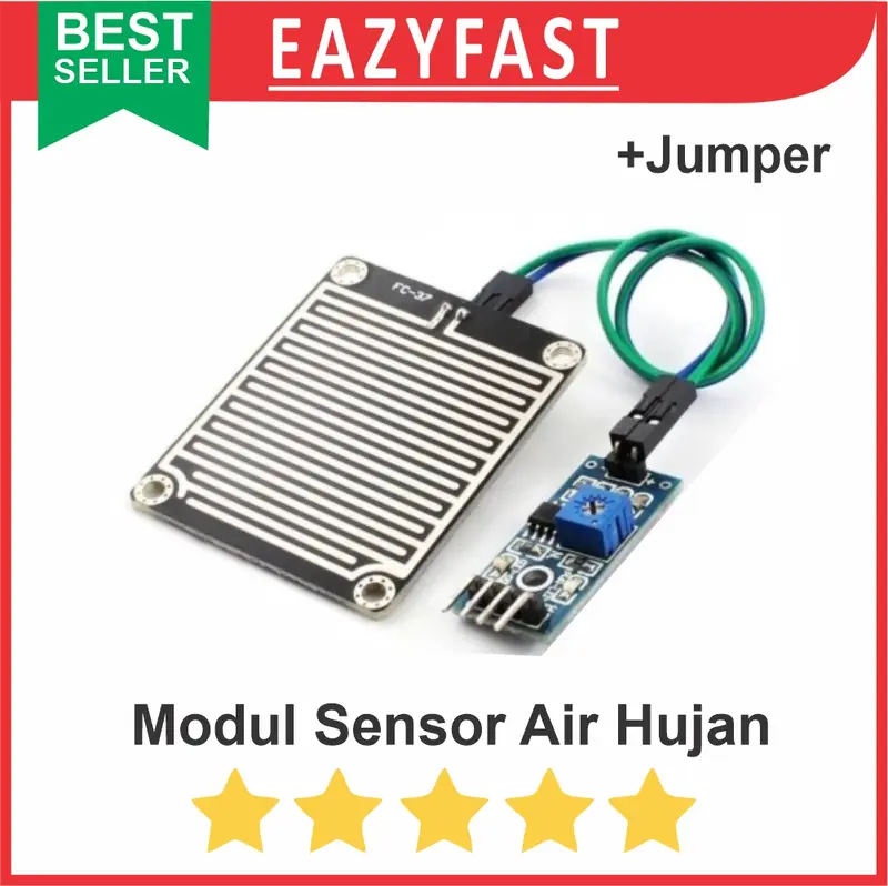 Sensor Deteksi Api Arduino Sensor Deteksi Air Tetesan Hujan Rain Arduino Compatible - Shop | Tokopedia