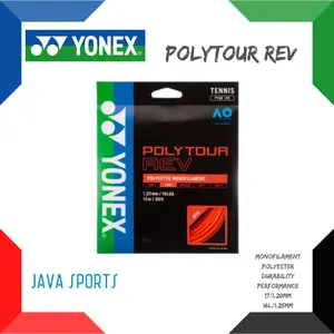 Senar Raket Tenis Yonex Polytour REV | Monofilament | Spin |