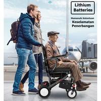 Gambar Kursi Roda Elektrik Traveling Careindo Fiber Carbon & Aluminium dari Careindo Wheelchair Kota Administrasi Jakarta Barat 4 Tokopedia