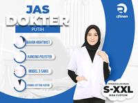Gambar Jas Dokter Lengan Pendek/Baju Dokter/Jas Dokter ( Unisex ) dari Rumahjahitid Kota Tangerang Selatan 5 Tokopedia