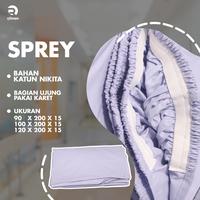 Gambar Sprei/Sprei Kasur Polos/Sprei Kasur Pasien/Sprei Kasur Rumah Sakit - 90 x 200 x 15, Violet dari Rumahjahitid Kota Tangerang Selatan 5 Tokopedia