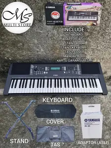 KEYBOARD YAMAHA PSR E373 - E 373 - TAS - STAND - COVER - ORIGINAL