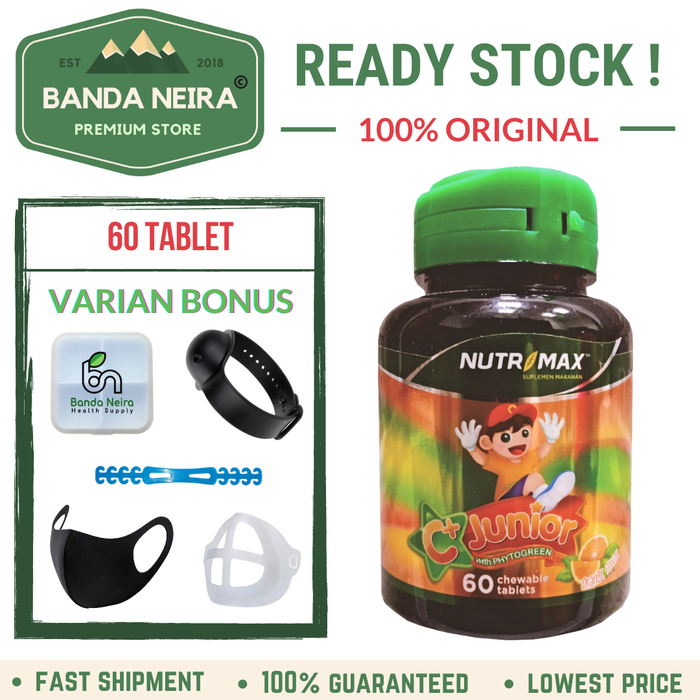 Gambar Nutrimax C+ Junior With Phytogreen 60 Tablet dari Banda Neira Store Kota Administrasi Jakarta Utara Tokopedia