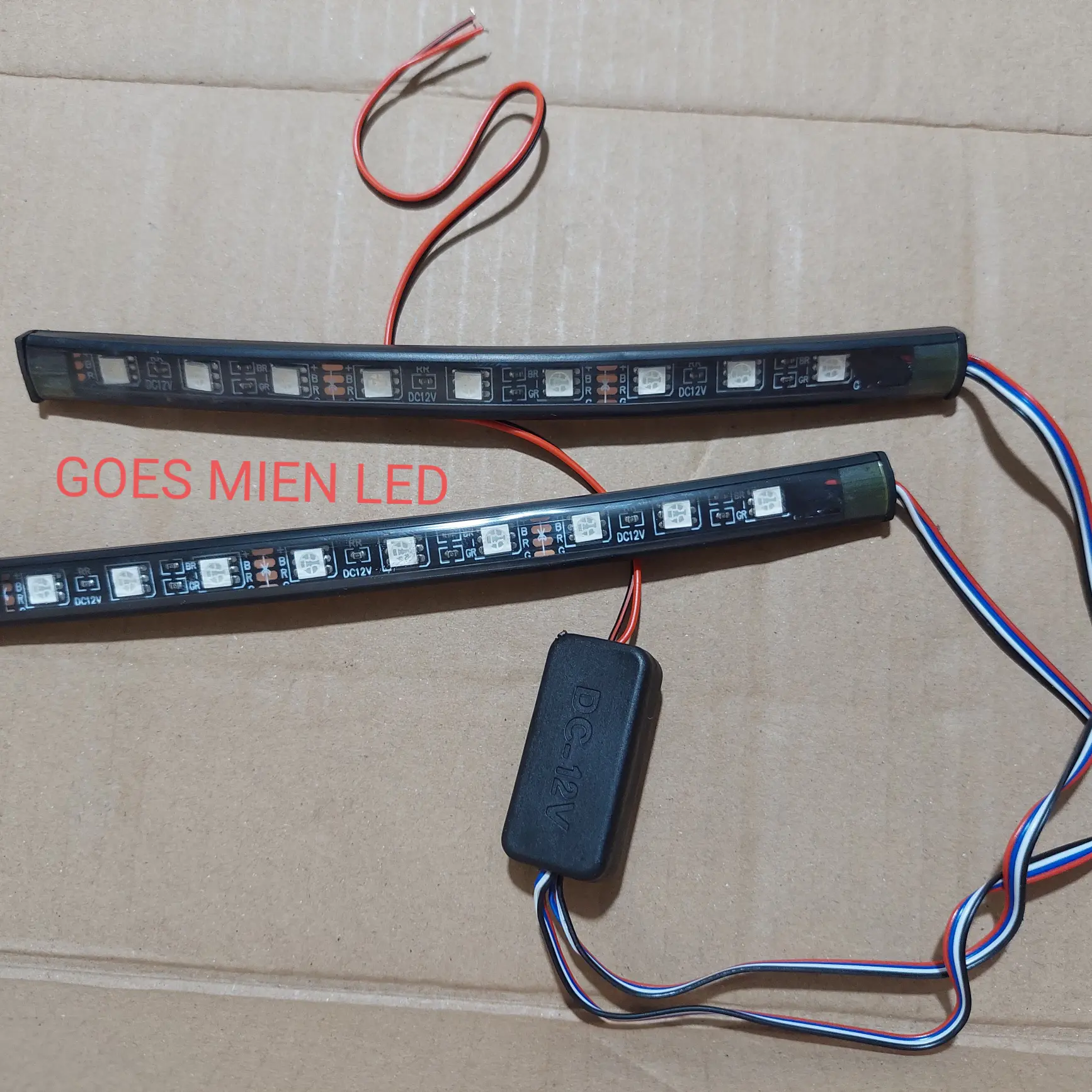 thunder ranger rgb 15 cm 9 led 12volt 1 set