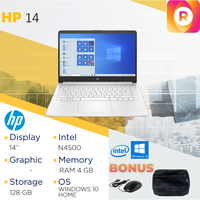 Gambar LAPTOP HP 14 N4500 4GB 128GB WINDOWS 10 + OFFICE 365 14" - WHITE dari royalltech Kota Administrasi Jakarta Utara 1 Tokopedia