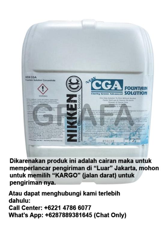 Gambar NEW CGA Fountain Solution (20 Ltr / Galon) - untuk mesin cetak offset dari Grafa Online Kota Administrasi Jakarta Timur Tokopedia