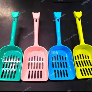 Serokan Sekop Pup Wadah Bak Pasir Kucing Anjing Murah Scoop Serok Skop