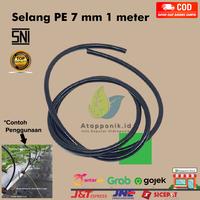 Gambar selang pe 7mm 1 meter dari Atapponik Store Kota Surabaya 1 Tokopedia