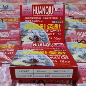 Jarum Akupuntur HuanQiu / Acupunture Needle / 0.18x13mm(1/2 cun) halus