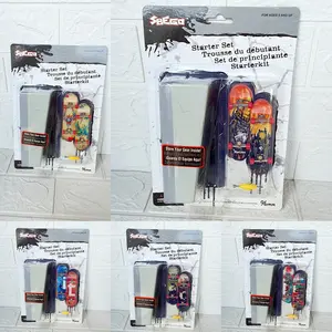 Sbego Mainan Skateboard Jari isi 2 Pec - Fingerboard Toys Miniatur Permainan Papan