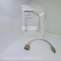 Gambar Kabel OTG USB 5 PIN Mini USB / TO USB Female Cewek OTG dari Ngalam Computer Kota Malang 1 Tokopedia