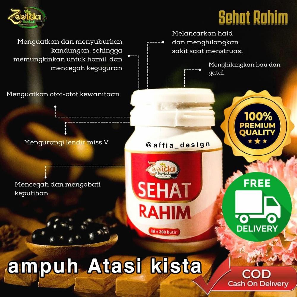 Sehat rahim zeeida anti nyeri haid/ kesehatan rahim