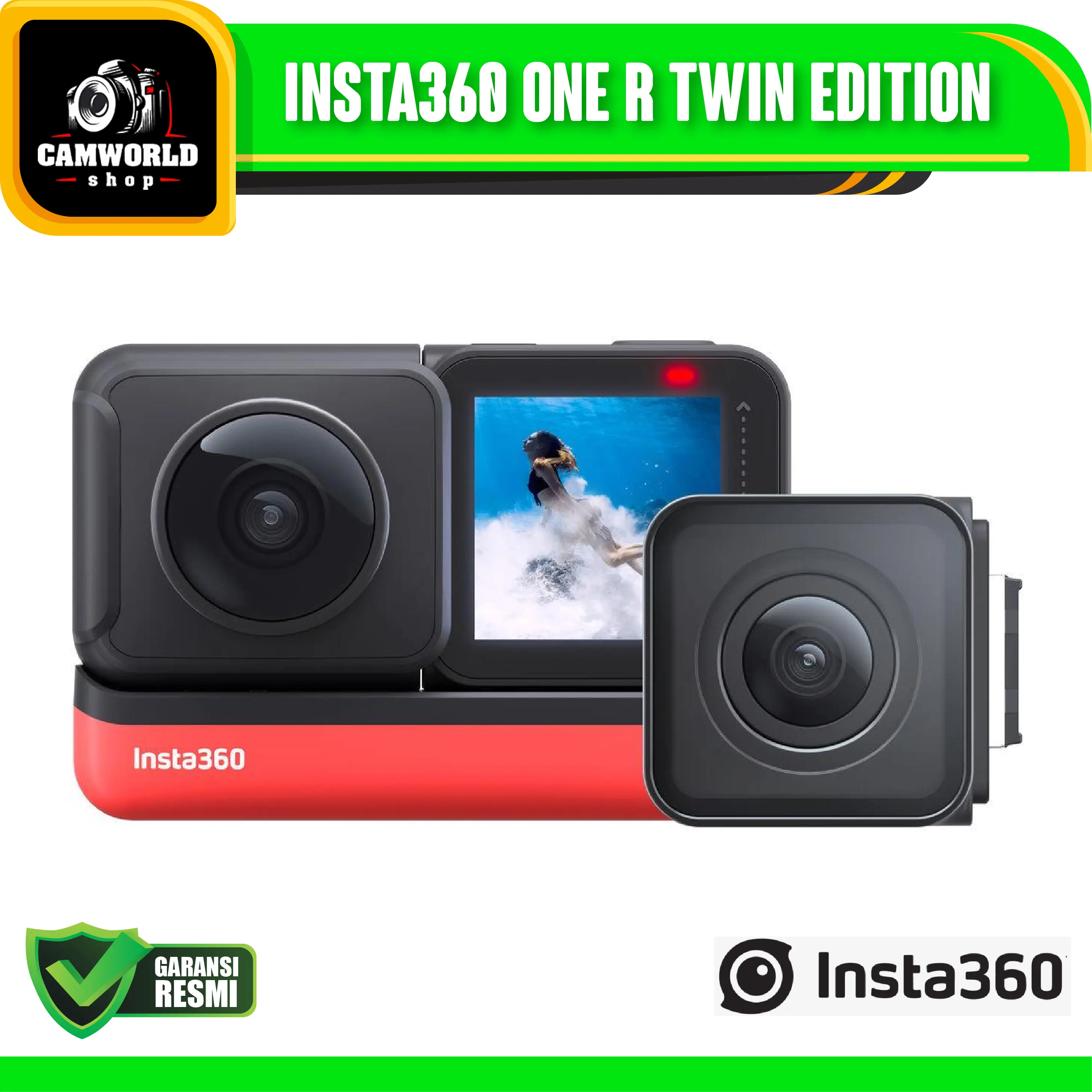 Insta360 One R Twin Edition / Insta 360 One R Twin Garansi Resmi
