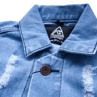 Gambar JAKET DENIM RIPPED JEANS PAPAGO - JAKET JEANS WANITA - RIPPED BIO - L dari Papago Kota Bekasi 5 Tokopedia