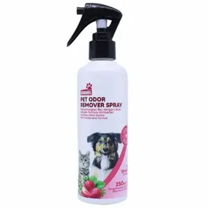 Pet Odor Remover Strawberry Spray Penghilang Bau Kotoran Anjing Kucing