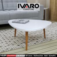 Gambar Meja Tamu / Coffee Table / Meja Sudut /Meja Minimalis Coral Ivaro - bulat dari Ivaro Furniture Kota Tangerang Selatan 4 Tokopedia