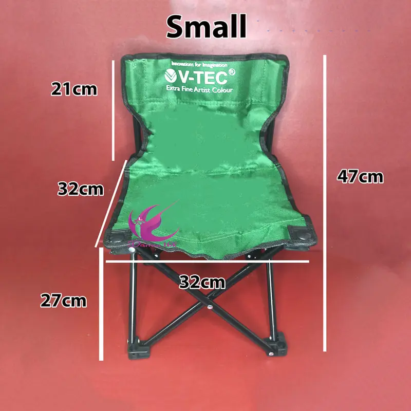 V-TEC KURSI LIPAT OUTDOOR (SMALL, MEDIUM, LARGE) KURSI LIPAT SANDARAN 2