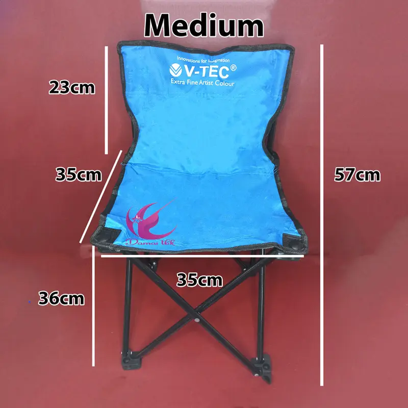 V-TEC KURSI LIPAT OUTDOOR (SMALL, MEDIUM, LARGE) KURSI LIPAT SANDARAN 1