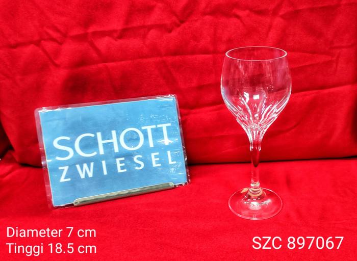 Gambar Schott Zwiesel Glass / Gelas Can Can Wine 7 2/5 oz #897067 dari Toko Cuci Gudang Alat Dapur Kota Administrasi Jakarta Selatan Tokopedia