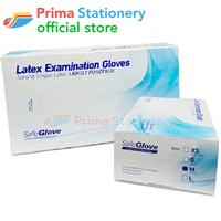 Gambar SafeGlove Latex Gloves PP Powdered /100 Handscoon Sarung Tangan - L dari Prima Stationery Official Kota Administrasi Jakarta Utara 3 Tokopedia