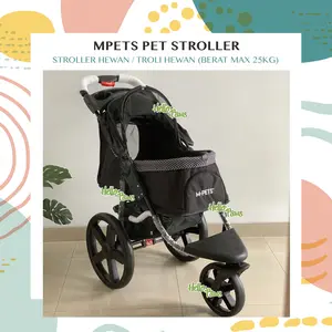 Mpets Aventura Foldable Pet Stroller / Troli Anjing Kucing Hewan