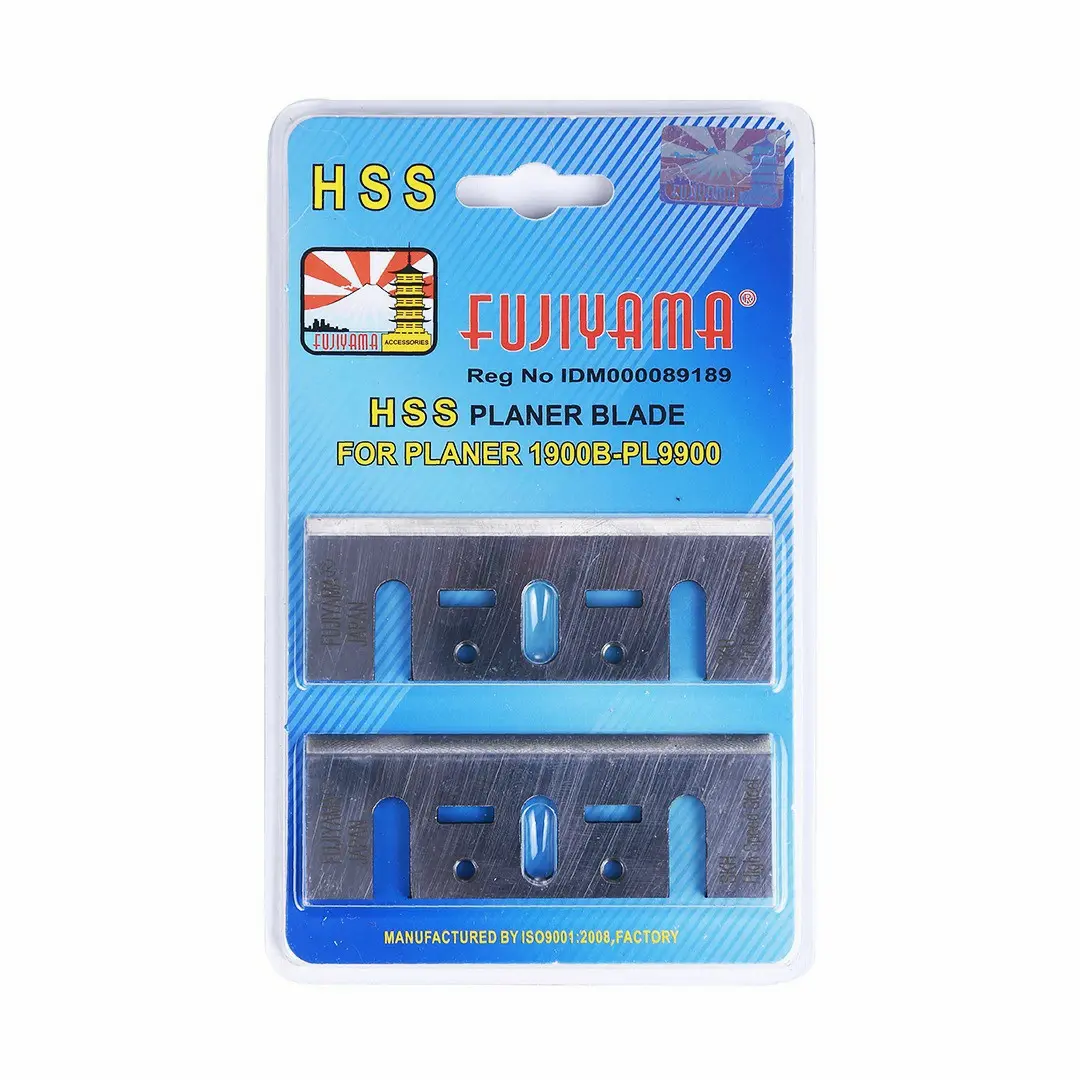 Mata Pisau Mesin Serut Kayu HSS FUJIYAMA/Planer Blade/Mata mesin Ketam