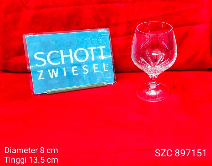 Gambar Schott Zwiesel Glass / Gelas Can Can Brandy Snifter 11 7/10 oz #897151 dari Toko Cuci Gudang Alat Dapur Kota Administrasi Jakarta Selatan Tokopedia