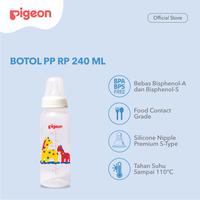 Gambar PIGEON Botol Susu Bayi Pp Rp 240Ml Jerapah With S-Nipple Size M dari Pigeonbabyindonesia Kota Tangerang Selatan 2 Tokopedia