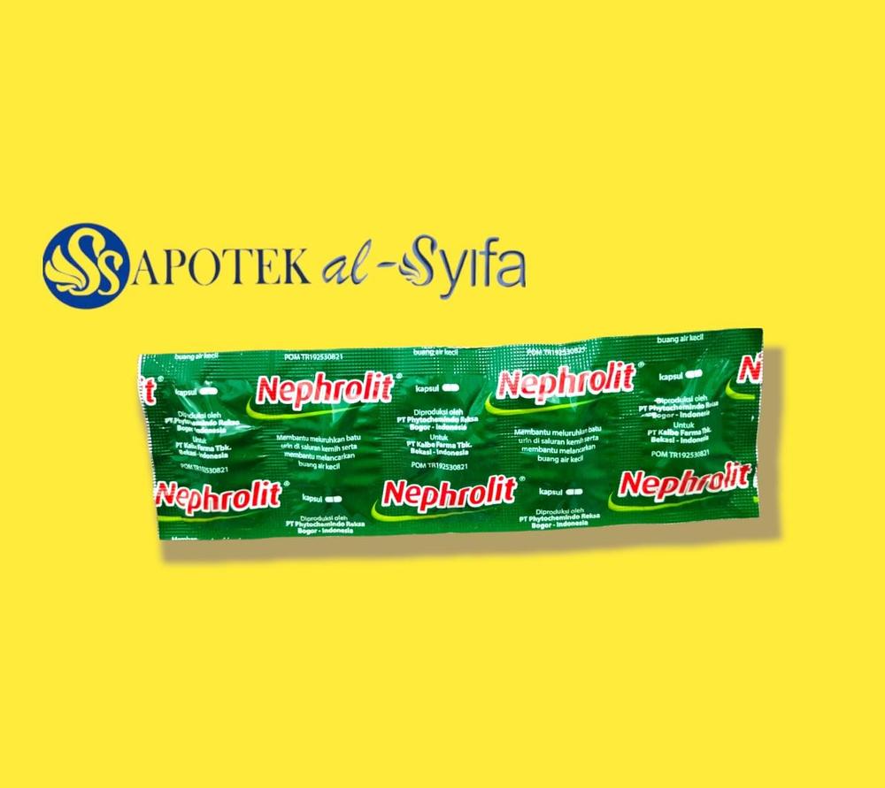 Nephrolit Obat Peluruh Batu Kencing (1 strip isi 5 tablet)
