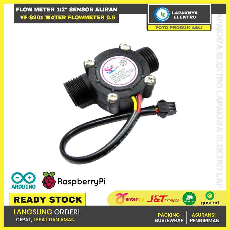 Water flow sensor 1/2