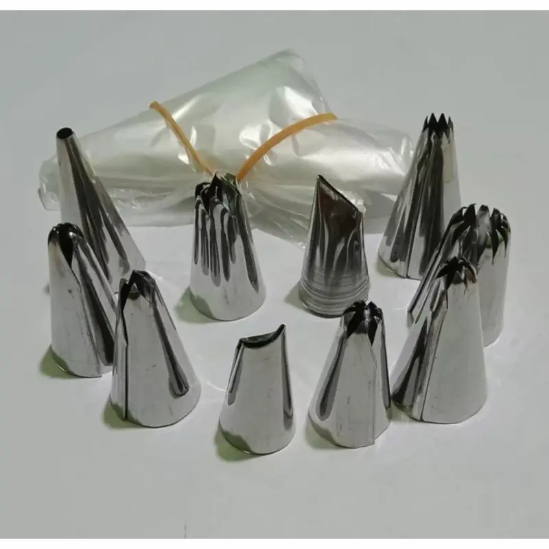 0Spuit Lokal Isi 10 Karakter Bahan Stainless & Pipping bag