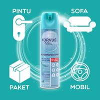 Gambar NORVUS Air Disinfectant Spray Aerosol 550ml - PROMO Bundling 2 LA & GT dari Norvus Indonesia Kota Administrasi Jakarta Barat 4 Tokopedia