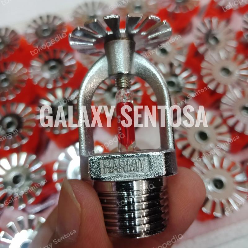 Head Sprinkler Tipe Pendent, 68°C + Piringan, air raksa Merah - Shop ...